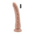 fallo dildo realistico con ventosa vaginale real 8 cock flesh sex toys