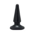 Fallo anale medium black sex toys butt plug dildo nero anal