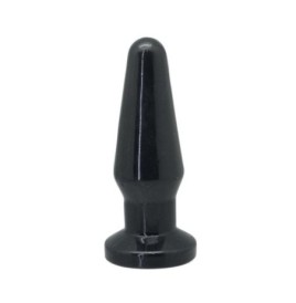 plug anale medium butt dildo fallo anale con pietra nero