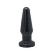 plug anale medium butt dildo fallo anale con pietra nero