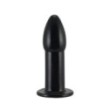 Plug anale fallo dido nero toys sex anal grip black per uomo e donna