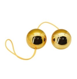 Massaggiatore stimolatore vaginale pavimento pelvico Palline vaginali anali oro vibranti kegel