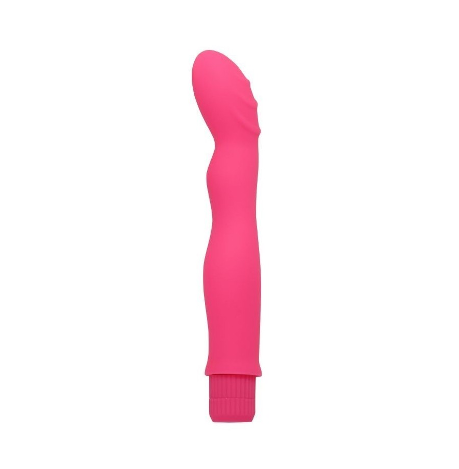 stimolatore per punto G Vibratore vaginale dildo fallo vibrante rosa per donna