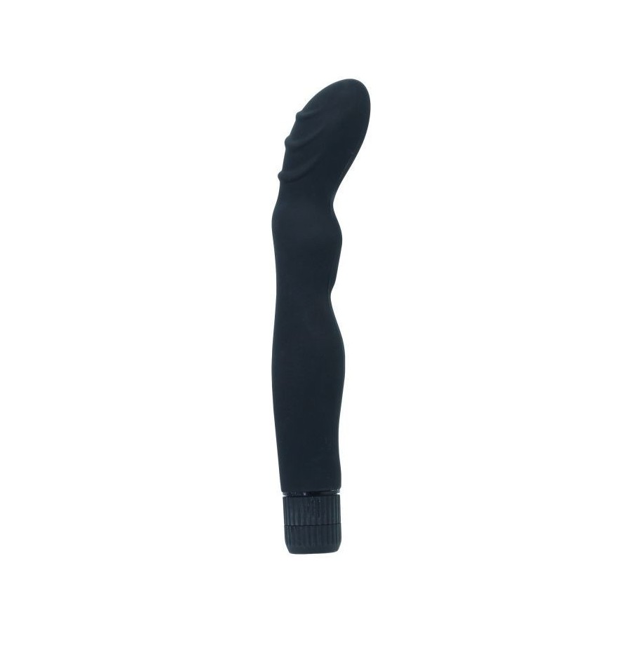 Vibratore per punto G stimolatore vaginale dildo fallo vibrante nero per donna