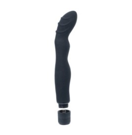 Vibratore per punto G stimolatore vaginale dildo fallo vibrante nero per donna