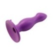 Fallo anale dildo anal butt purple con ventosa sex toys stimolatore