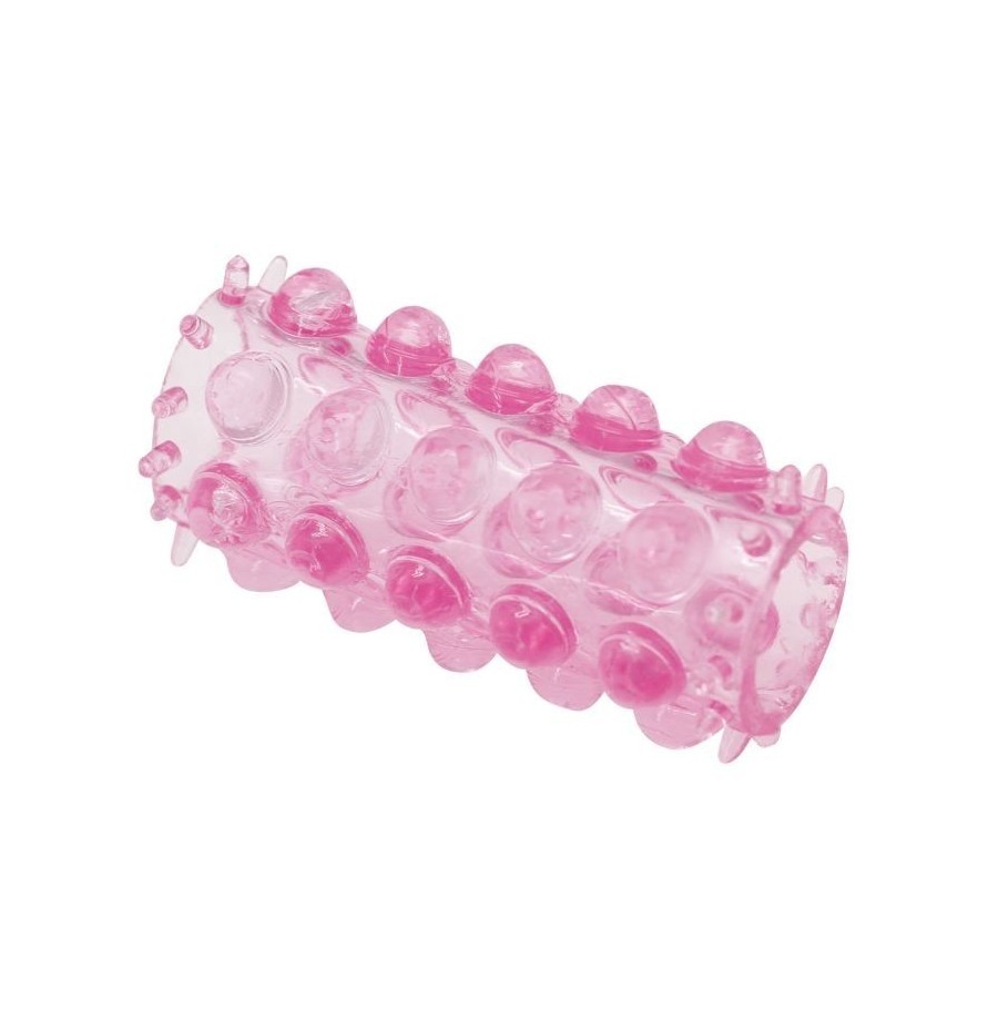 ANELLO FALLICO guaina fallica per il pene stimolatore erezione sex toys pink grip