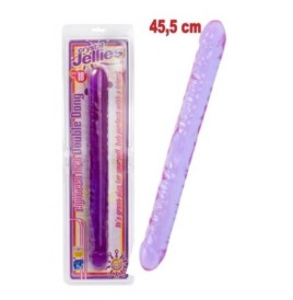 Fallo doppio Dildo crystal jellies double dong 18