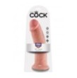 Dildo grande Fallo maxi big king cock realistico vaginale con ventosa 10 flesh