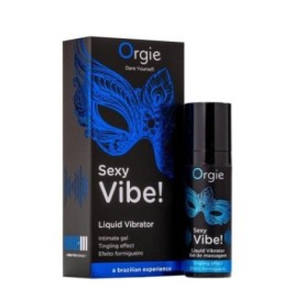 Lubrificante intimo stimolante orgie gel SEXY VIBE liquid vibrator ...