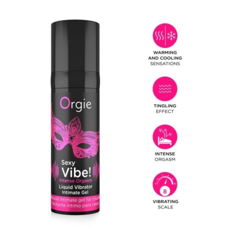 Gel lubrificante stimolante sexy vibe intense orgasm orgie - Lubrif...