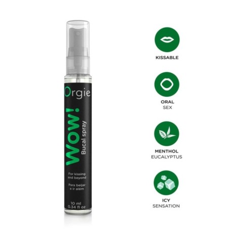 Spray per cattivo alito Spray orale effetto freddo wow ! 10 ml - Lu...