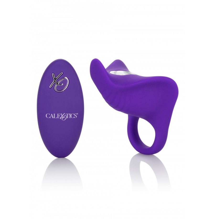 Anello fallico stimolatore vaginale vibrante in silicone con telecomando cock ring