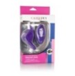 Anello fallico stimolatore vaginale vibrante in silicone con telecomando cock ring