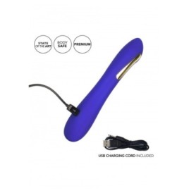 Vibratore vaginale anale stimolatore clitoride con scarica elettrica dildo fallo vibrante in silicone