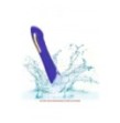 Vibratore vaginale anale stimolatore clitoride con scarica elettrica dildo fallo vibrante in silicone