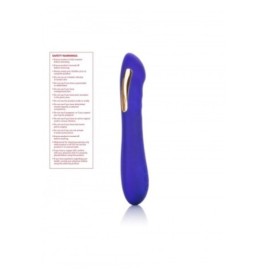 Vibratore vaginale anale stimolatore clitoride con scarica elettrica dildo fallo vibrante in silicone