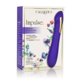 Vibratore vaginale anale stimolatore clitoride con scarica elettrica dildo fallo vibrante in silicone