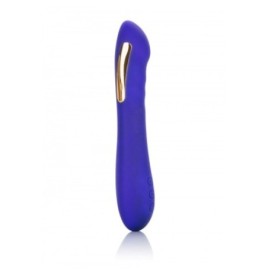 Vibratore vaginale anale stimolatore clitoride con scarica elettrica dildo fallo vibrante in silicone