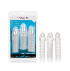 kit guaina fallica prolunga per il pene indossabile set 3 pz sex toys cock Extension