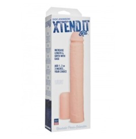 GUAINA FALLICA REALISTICA XTEND IT KIT clear prolunga per il pene sex toy uomo