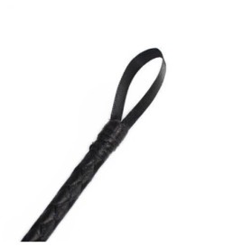 Frustino square spot riding crop black frusta bondage nero fetish whip spanker sculacciatore sexy