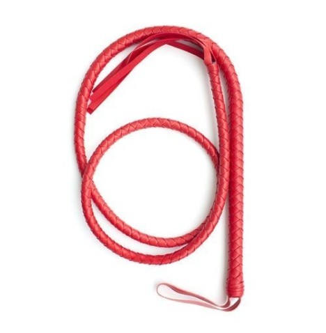 Frusta indy flog whip red  frustino bondage sexy rosa fetish harness mistress