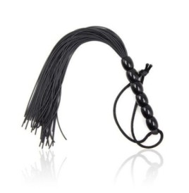 Frusta a frange several flogger black mini frustino nero bondage fetish sculacciatore