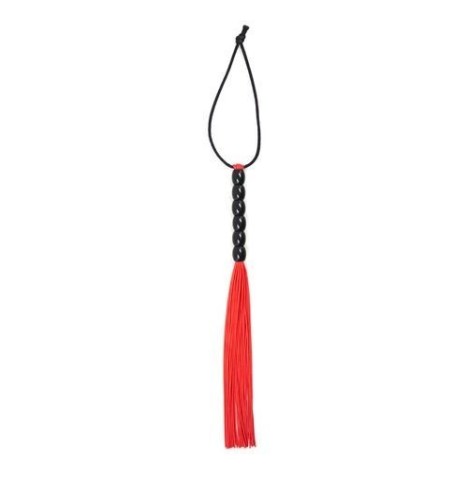 Frusta a frange several flogger red mini frustino rosso bondage fetish sculacciatore