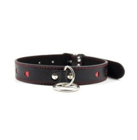 Easy collar leash black collare con guinzaglio bondage fetish nero restriant costrittivo sexy