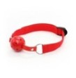 Easy breathable ball gag rosso costrittivo fetish bondage red