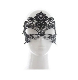 Royal mask black maschera nera in simil pizzo per donna fetish sexy mini