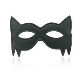 Spikes mask black ragno maschera sexy nera eco pelle bondage fetish per uomo e donna