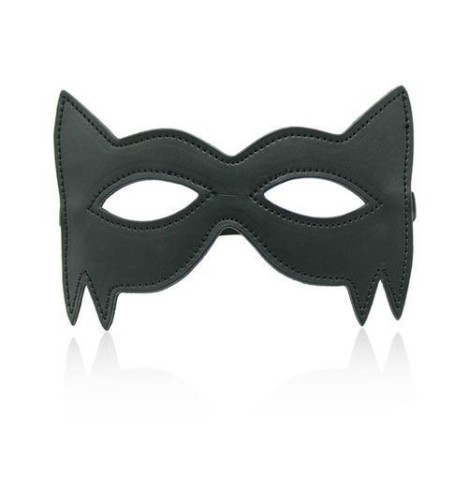 Spikes mask black ragno maschera sexy nera eco pelle bondage fetish per uomo e donna