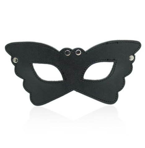 Butterfly mask black maschera indossabile bondage fetish sexy per uomo e donna