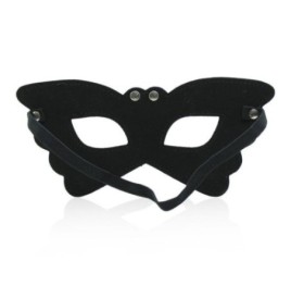 Butterfly mask black maschera indossabile bondage fetish sexy per uomo e donna