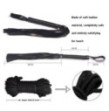 Top bondage kit fetish corda morso collare costrittivo nero frusta manette cavigliere