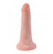 fallo realistico con ventosa dildo king cock 5 flesh