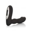 Vibratore anale rotante dildo anal plug ricaricabile nero in silicone