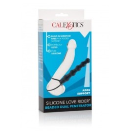 Fallo anale dildo indossabile con anello fallico per uomo nero in silicone