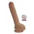 Fallo vaginale dildo get real dual density 9 con testicoli