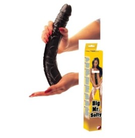 Fallo big maxi dildo grande realistico vaginale anale nero black morbido xxl