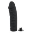 Fallo dildo indossabile strap on realistico vaginale anale in silicone nero per donna