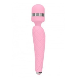 Stimolatore vaginale ricaricabile wand vibratore vaginale per clitoride in silicone rosa