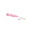 Stimolatore vaginale ricaricabile wand vibratore vaginale per clitoride in silicone rosa