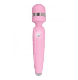 Stimolatore vaginale ricaricabile wand vibratore vaginale per clitoride in silicone rosa