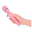 Stimolatore vaginale ricaricabile wand vibratore vaginale per clitoride in silicone rosa