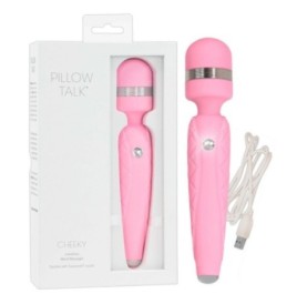 Stimolatore vaginale ricaricabile wand vibratore vaginale per clitoride in silicone rosa