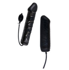 Fallo maxi realistico gonfiabile nero black big dildo vaginale anale xxl