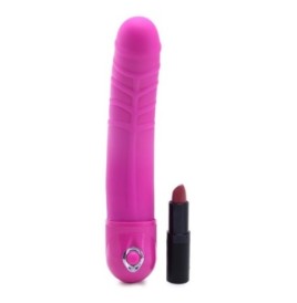 Vibratore realistico vaginale dildo fallo vibrante rosa bendie sex toys